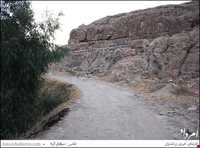 Baram delak pond and stone inscriptions