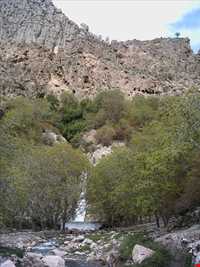 Hesar Village And waterfall