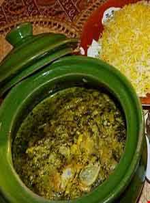 باقالا قاتق ( باقلا قاتق - باقالی قاتق - خورش باقلا )