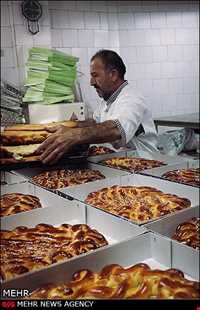 Ramadan bread Tabriz