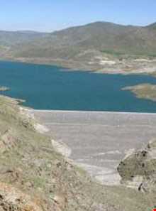 دریاچه سد تهم