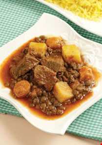 مرجو خورش ( خورش عدس طالقان )