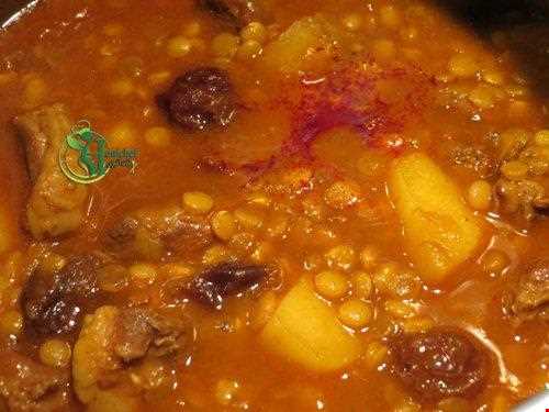 مرجو خورش ( خورش عدس طالقان )