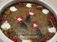 Pomegranate soup (Arak)