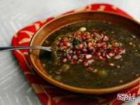 Pomegranate soup (Arak)