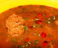 Pomegranate soup (Arak)