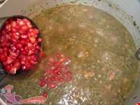 Pomegranate soup (Arak)