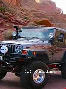 گردش با جیپ در کوش آداسی