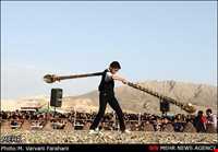 celebrating and shovel spinning ceremony