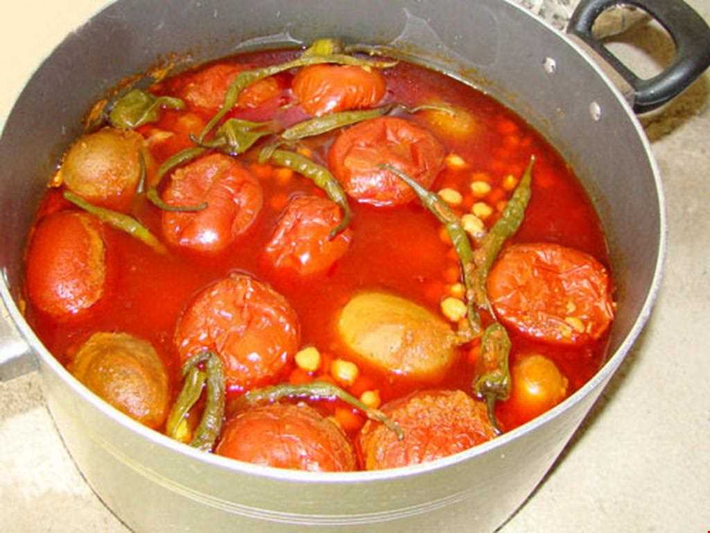 Kohlrabi Abgoosht  ( Abgoosht-e Kalam Qomri)