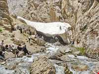 snowy tunnel of Azna