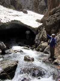 snowy tunnel of Azna