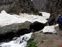 snowy tunnel of Azna