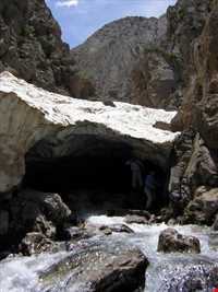 snowy tunnel of Azna