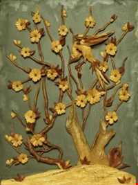 Monabat ( Marquetry - Wood carving )