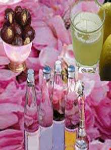 آبلیمو ، گلاب و عرقیجات