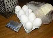 Panir bereshte (roasted cheese)