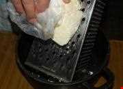 Panir bereshte (roasted cheese)