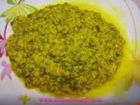 Panir bereshte (roasted cheese)