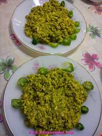 Panir bereshte (roasted cheese)