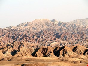 Miniature mountains of Nehbandan