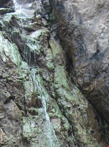 Mazrae waterfall