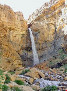 Khafar waterfall of samirom