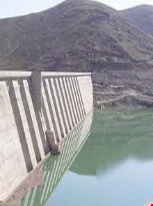 Lake of Ekbatam dam